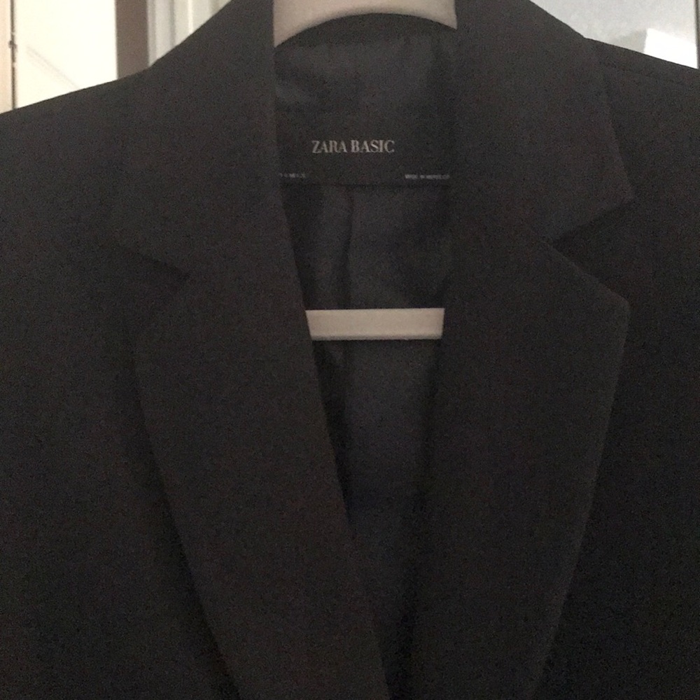 New -ZARA Black blazer jacket size 4 $35 - Picture 4 of 8